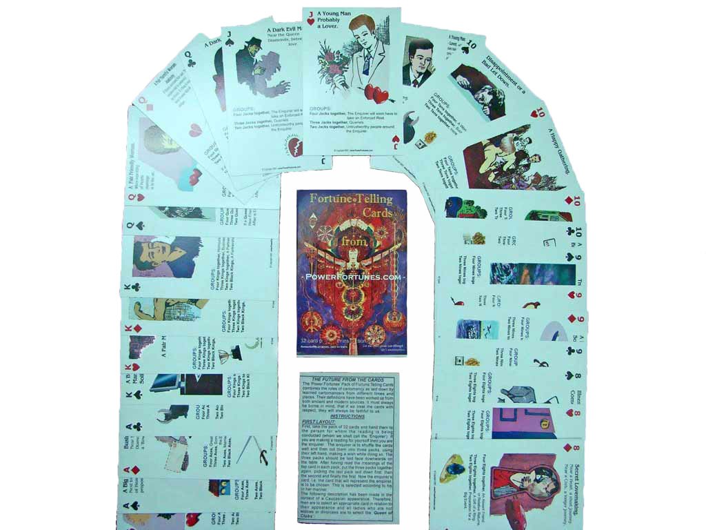 Amazon.com: PowerFortunes Fortune Telling Cards : Toys & Games